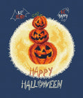 Pumpkin's Party Counted Cross Stitch Kit by Letistitch Leti997